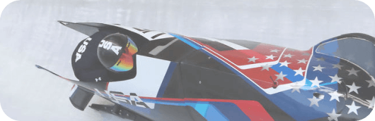 Bobsledding Banner