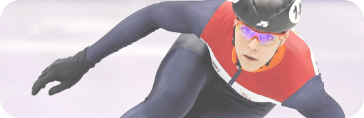 Short track speed skating Banner